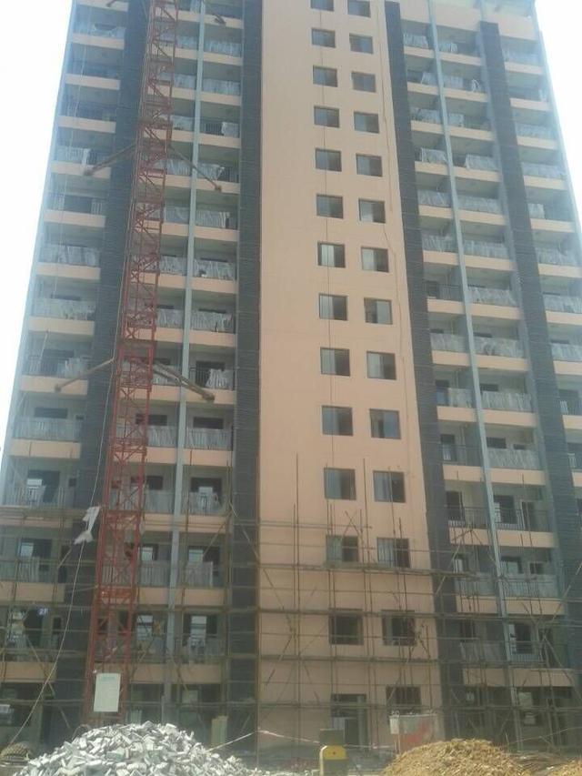 友情漆畢節火電廠20萬外墻工程